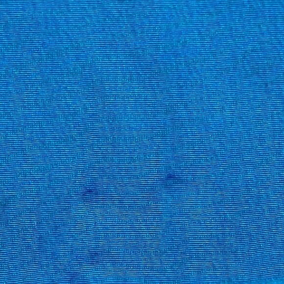 Vintage hand painted silk jewel tones rectangular scarf signed - Picture 5 of 6